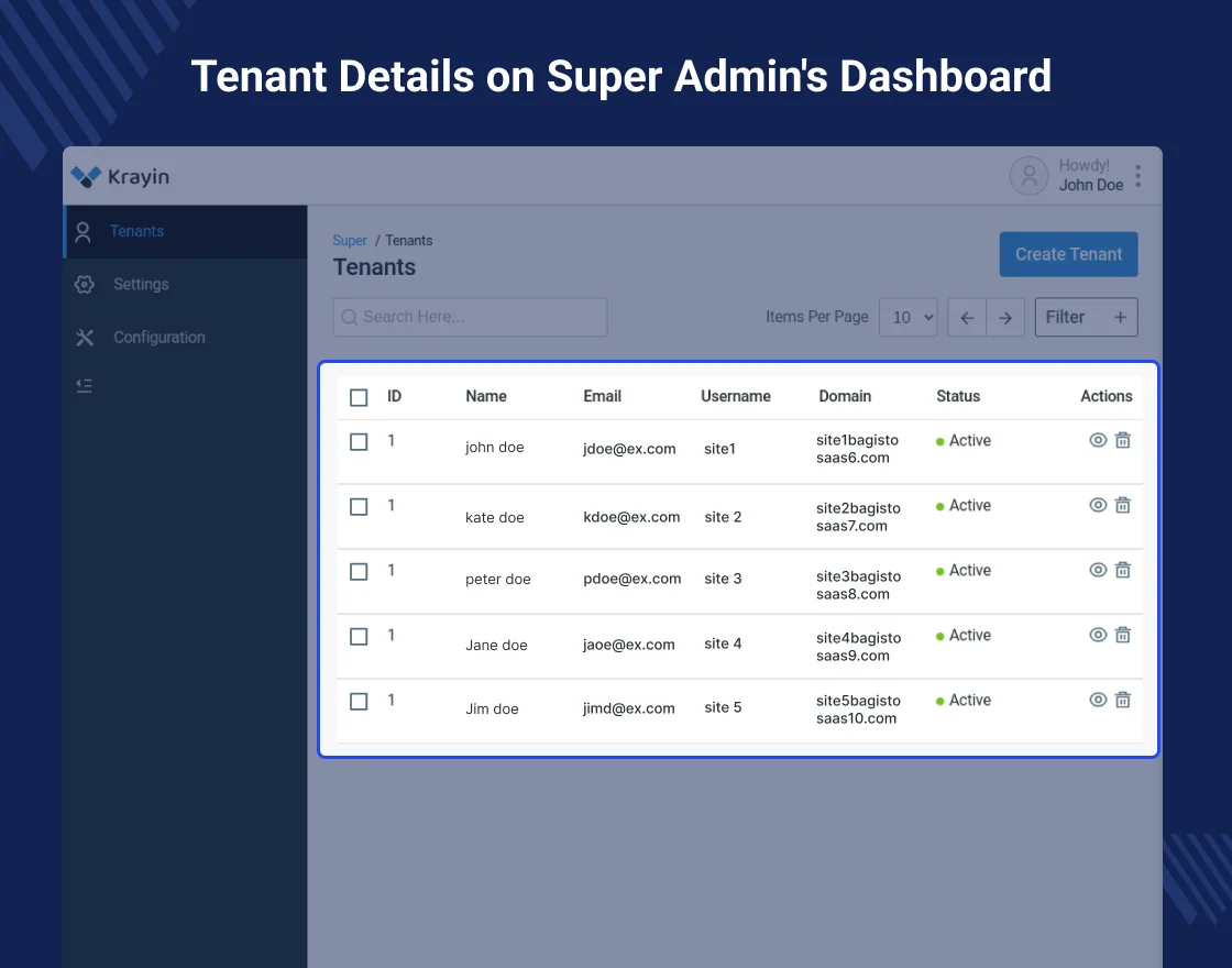 Multi Tenant SAAS CRM Slider Image 5