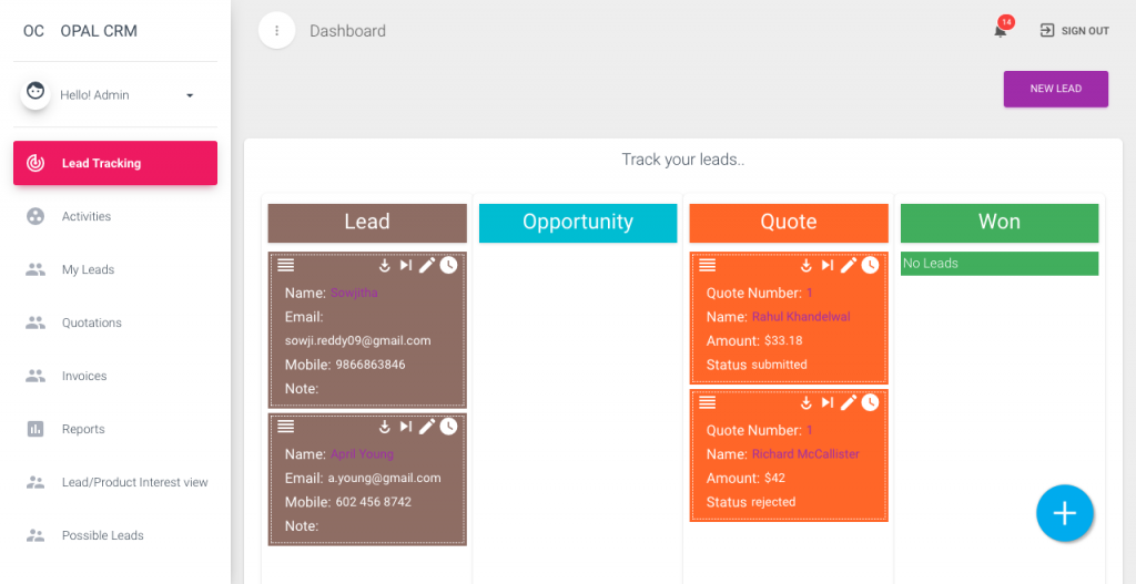 OPAL CRM