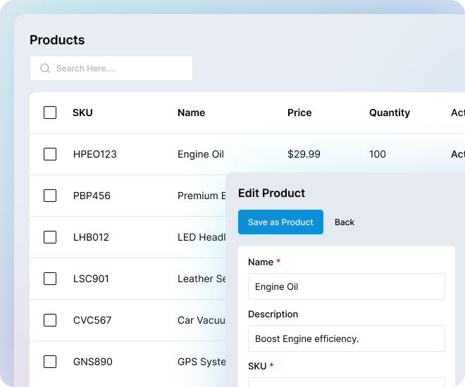 Inventory Management for Automotive Sales