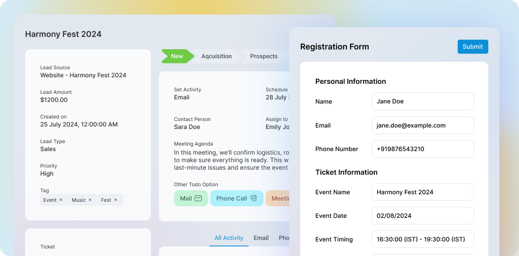 Krayin CRM Event Management