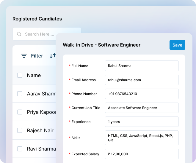 Manage Relationships with Recruitment CRM Software