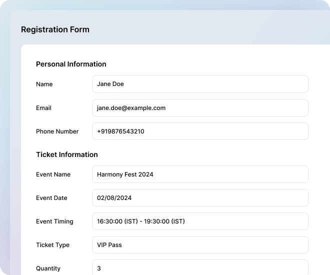 Event Management CRM Efficient Ticketing and Registration