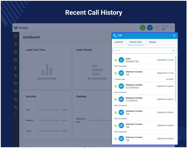 Krayin CRM VoIP Extension Slider Image 8