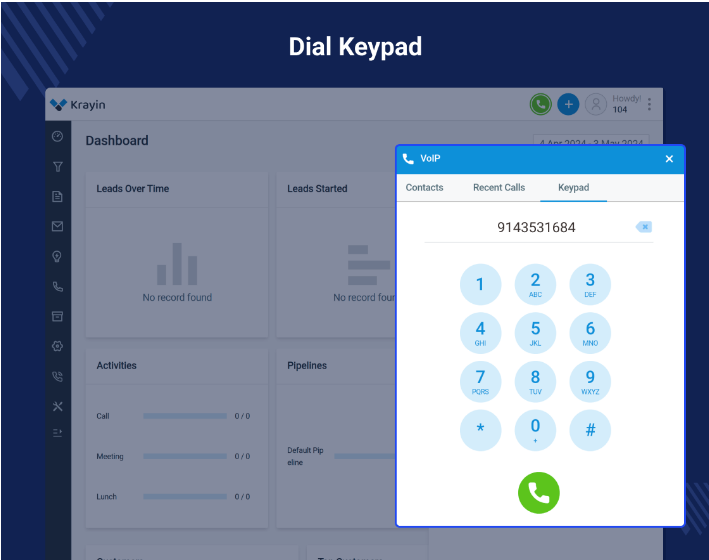 Krayin CRM VoIP Extension Slider Image 4